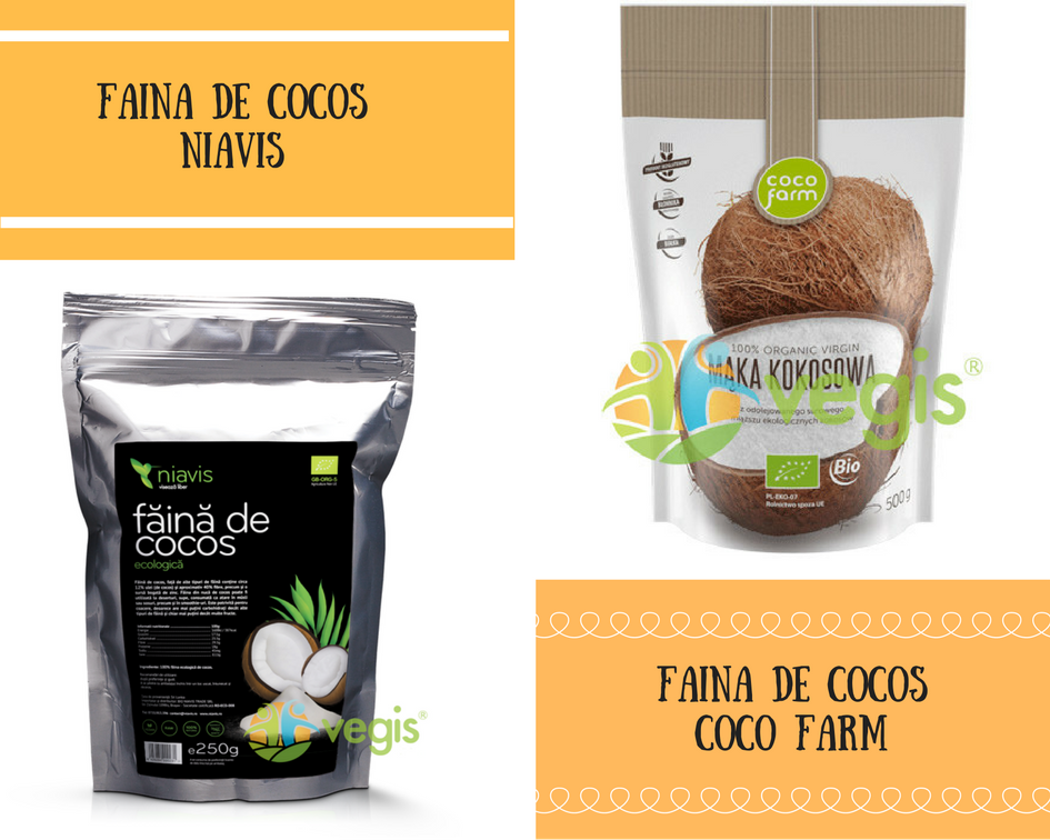 Faina de cocos Niavis si Coco Farm
