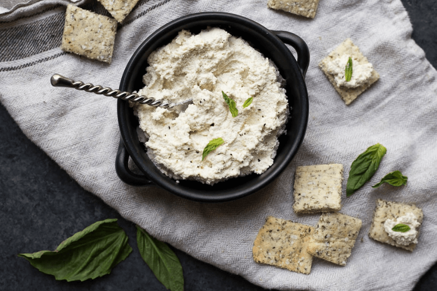 rețetă de brânză vegană