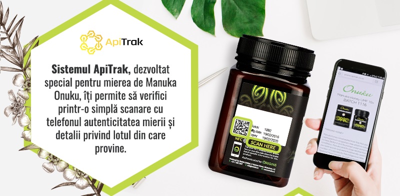 ApiTrak, sistem verificare informatii miere Onuku