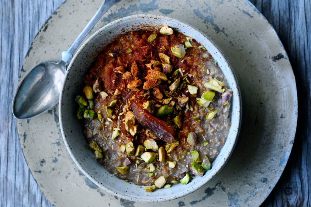 porridge cu fulgi de secară
