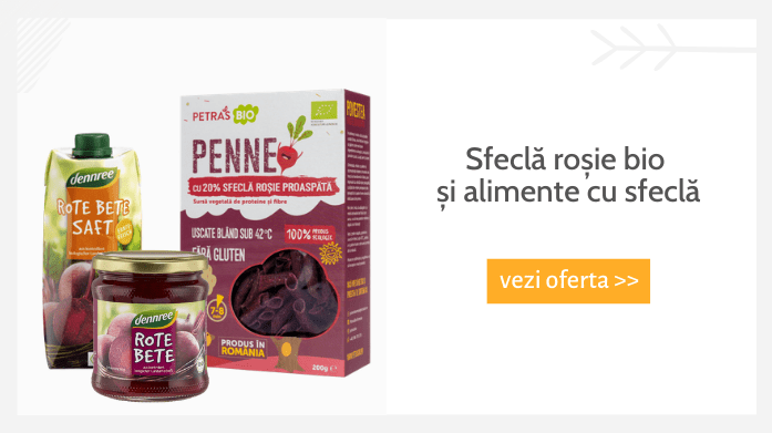 produse cu sfecla rosie pe vegis.ro