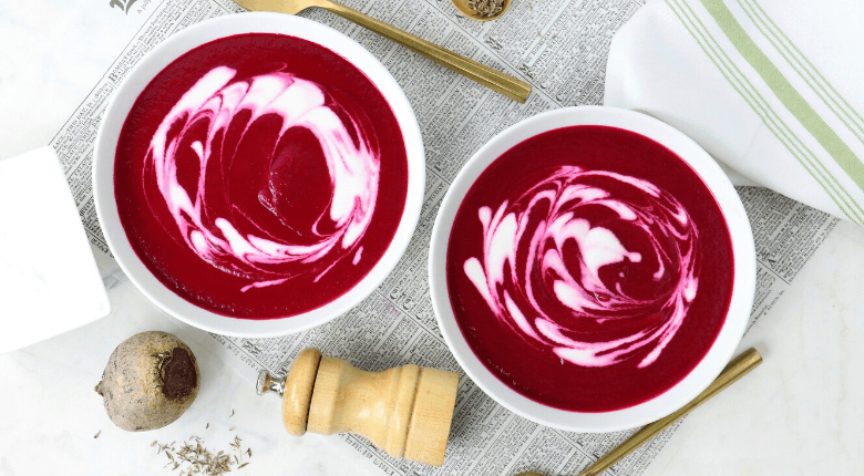 supa crema de sfecla rosie