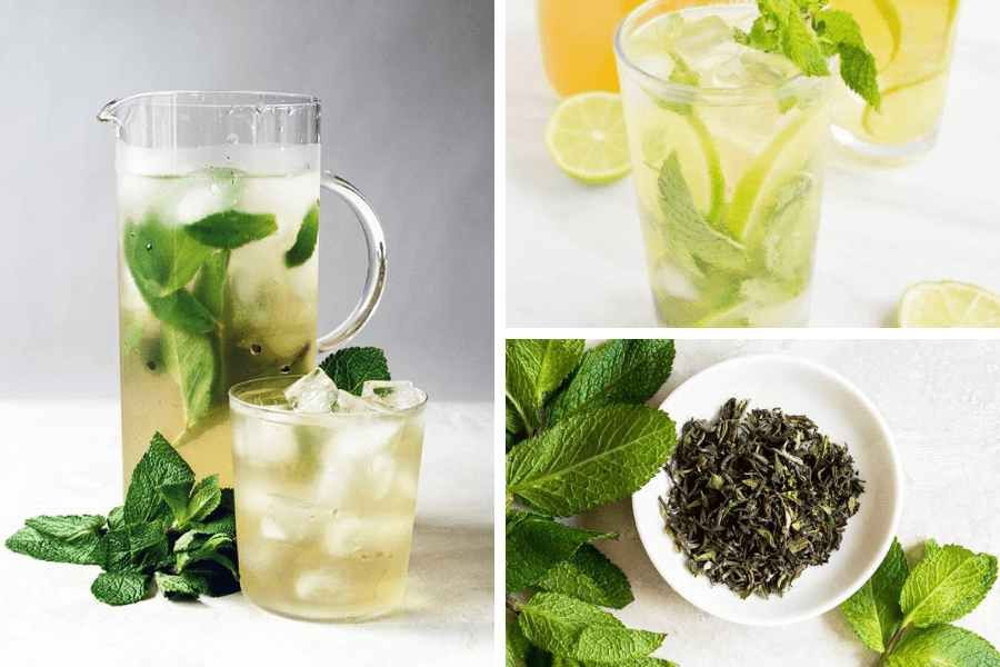 Băutură răcoritoare pe bază de ceai verde