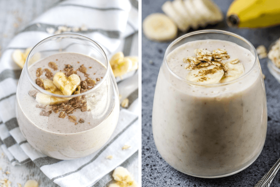 Shake cu fructe si fulgi de ovaz