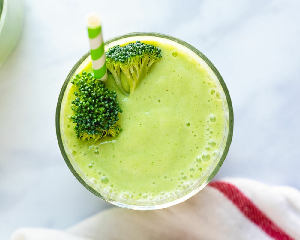 smoothie cu broccoli