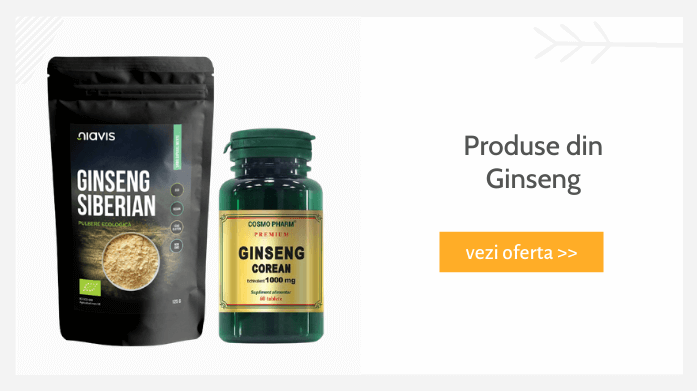 produse cu ginseng pe vegis.ro