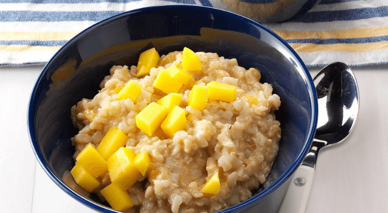 budinca de mango si orez