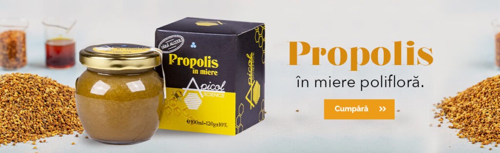 Propolis în miere polifloră