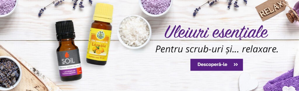 Uleiuri esențiale scrub pentru corp