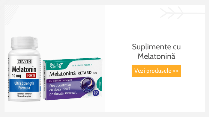 suplimente cu melatonină