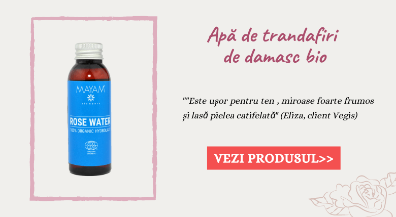 Apa de trandafiri de damasc bio Mayam - vegis.ro