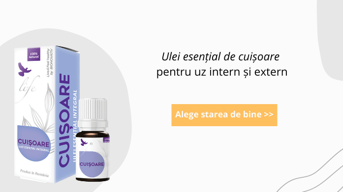 ulei esential de cuisoare uz intern si extern