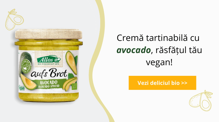 cremă tartinabilă cu avocado