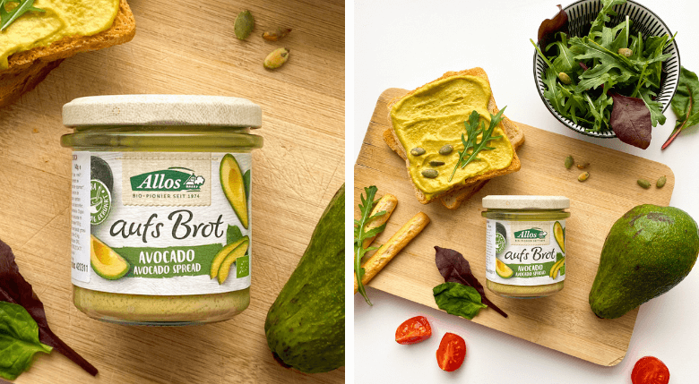crema cu avocado Allos