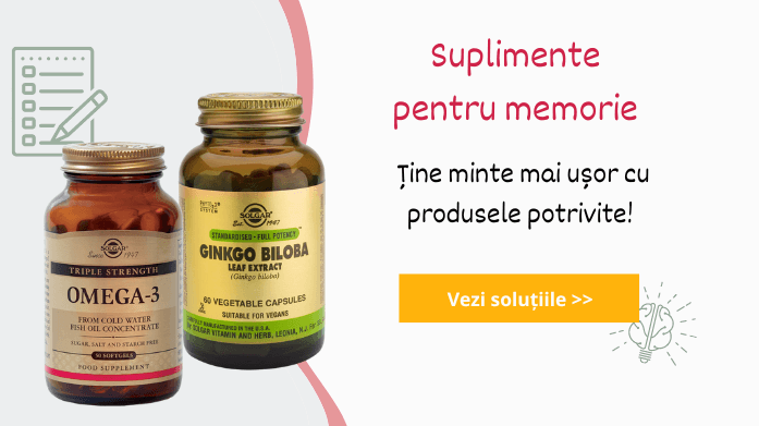 suplimente pentru memorie