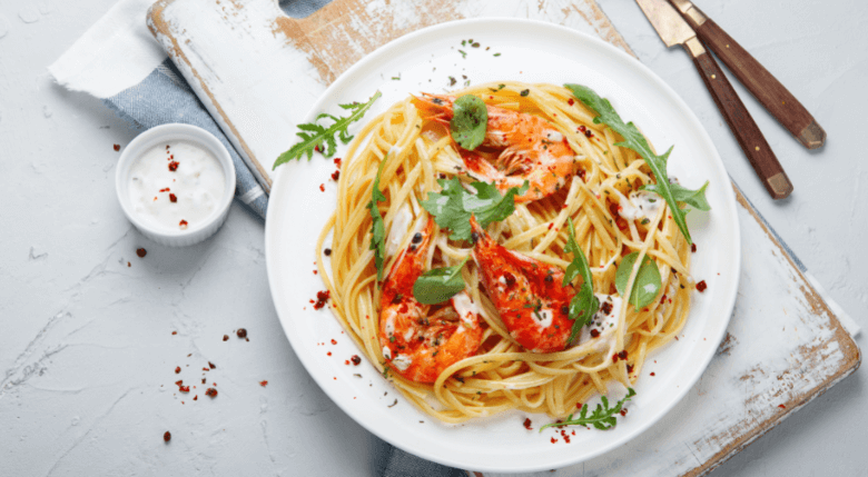 paste vegetariene cu creveti - ce inseamna vegetarian