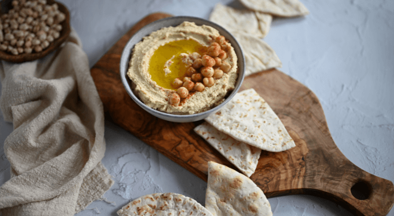 bol de hummus