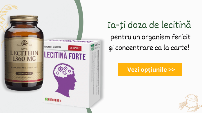 suplimente pe bază de lecitină