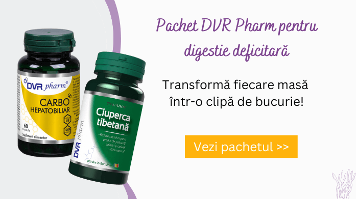 Pachet DVR Pharm pentru digestie deficitară