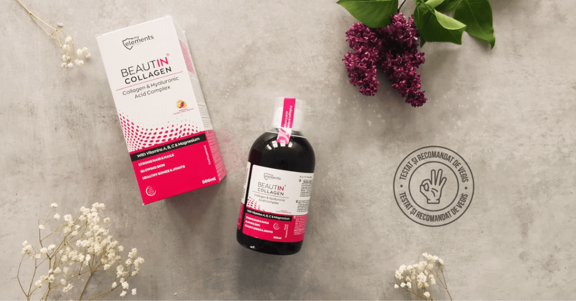 Beautin Collagen lichid cu mango si pepene galben