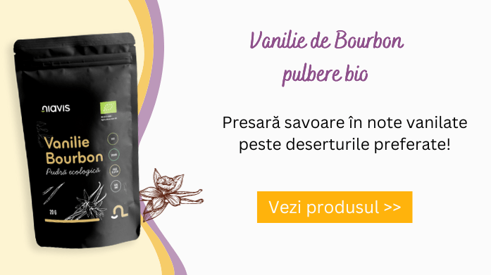 Vanilie de Bourbon Pudră ecologică vegis.ro