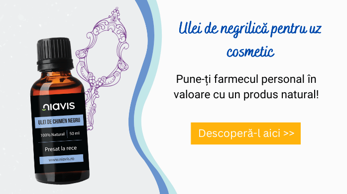 Ulei de negrilică pentru uz cosmetic vegis.ro