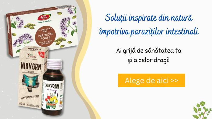 Produse împotriva paraziților intestinali