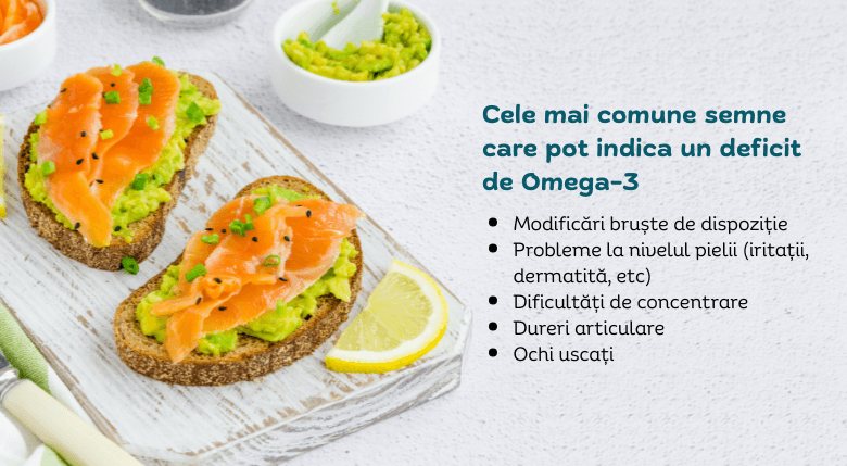 Semne comune deficit Omega-3