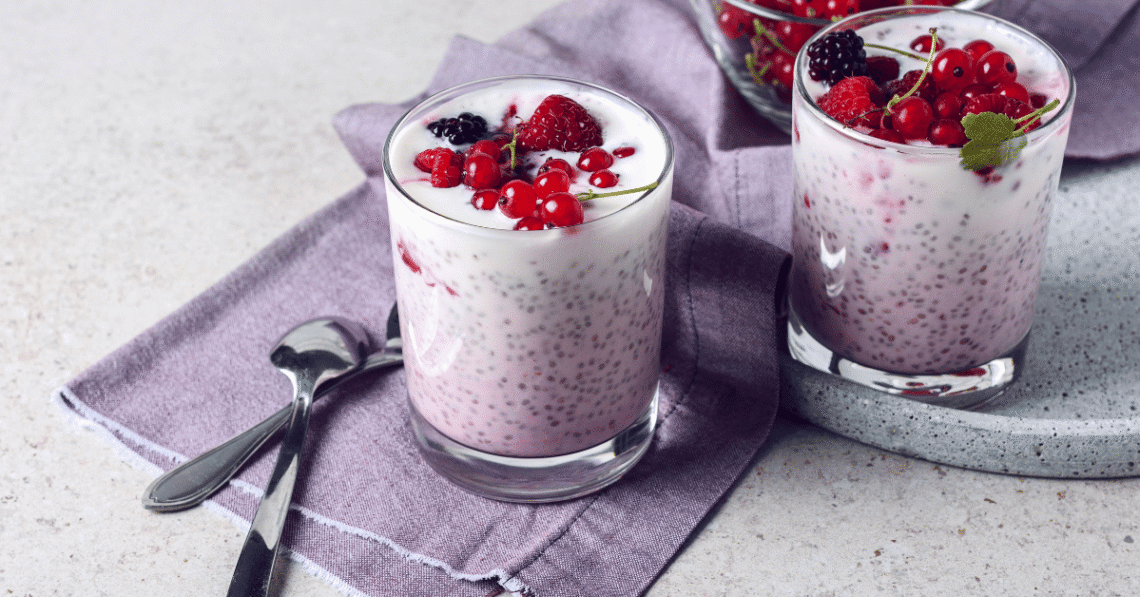 Alimente bogate in fibre - budinca de chia
